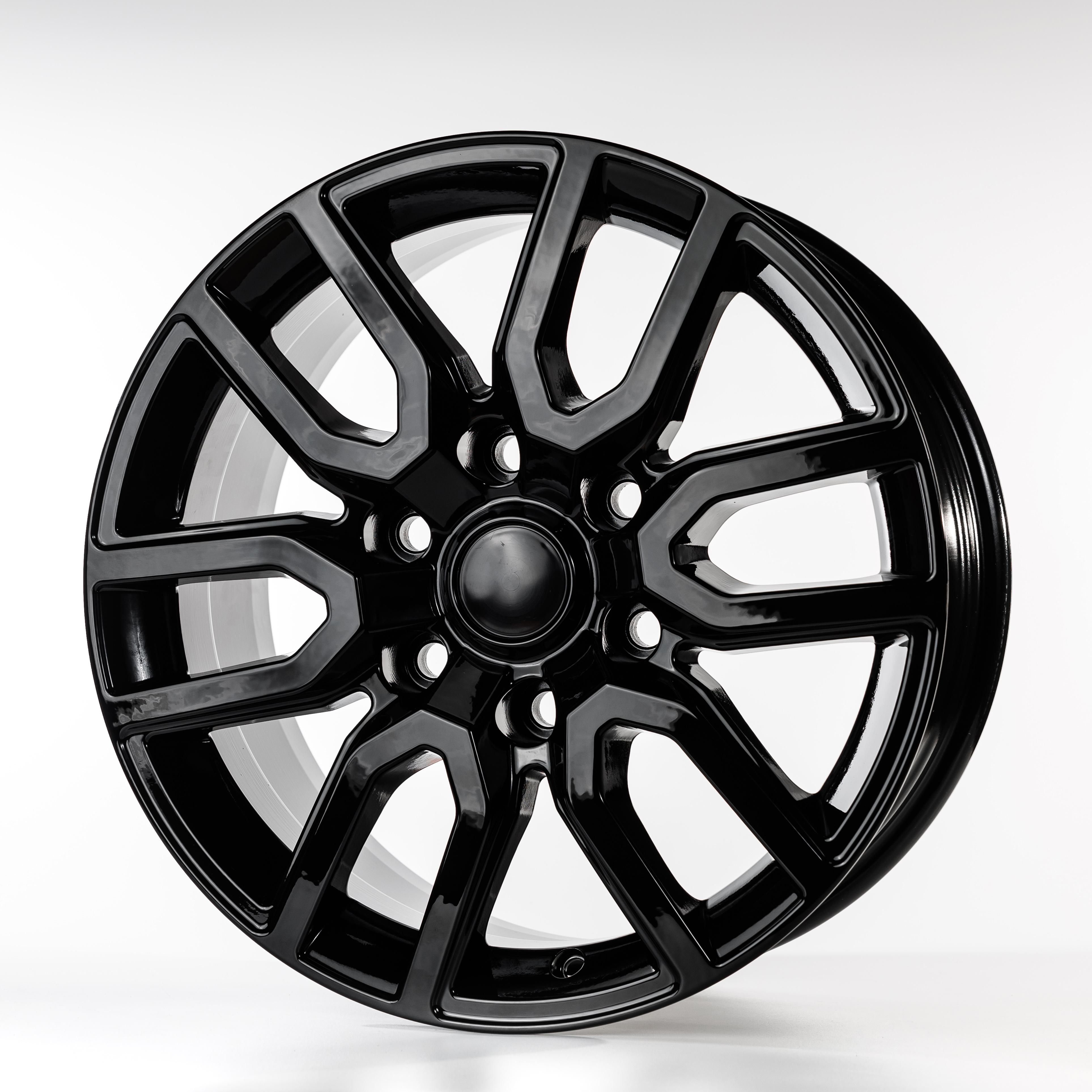 Carwel Барал-bl 1723 (Fortuner/ HILUX) 17x8" 6x139,7мм DIA 106.1мм ET 30мм BL / Чёрный от магазина Империя шин