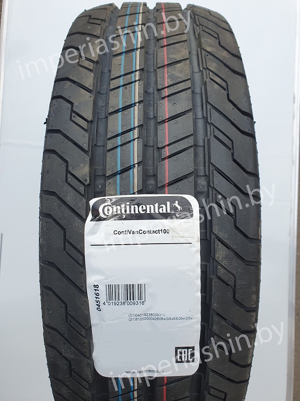 Continental ContiVanContact 100 215/60R17C 109/107T от магазина Империя шин