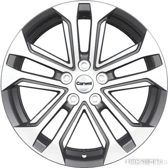 Carwel Куж 1803 18x7" 5x114.3мм DIA 60.1мм ET 45мм AGR от магазина Империя шин