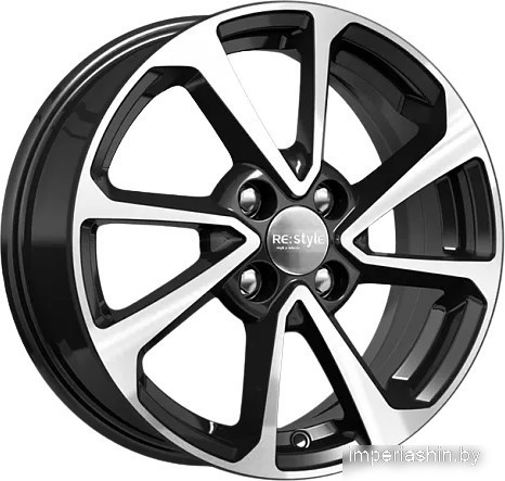 K&K КС861 15x6" 4x100мм DIA 54.1мм ET 48мм Алмаз черный от магазина Империя шин
