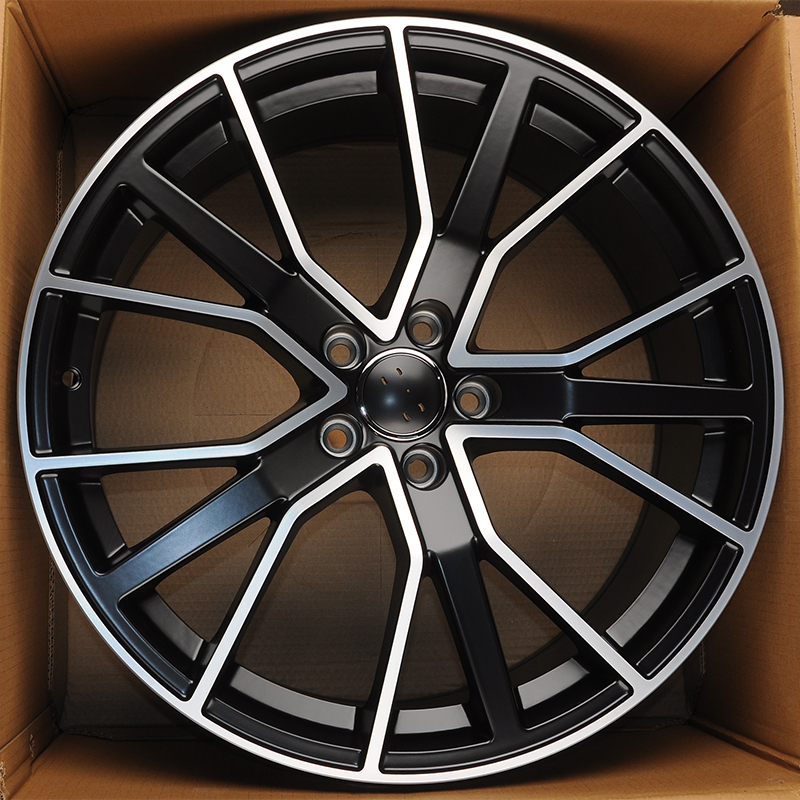 KoKo Kuture 5348 21x9.0" 5x112мм DIA 66.6мм ET 30мм Matt Black Polish (MSDB)