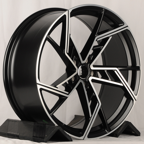 KoKo Kuture D5611 20x9.0" 5x112мм DIA 66.45мм ET 32мм Matt Black Polish (MSDB) от магазина Империя шин