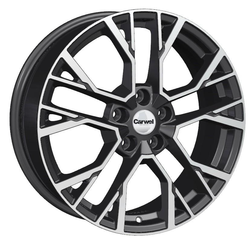 Carwel Камак 1810 (Atlas/Pro) 18x7" 5x114,3мм DIA 60.1мм ET 45мм SLT / Серебристый от магазина Империя шин