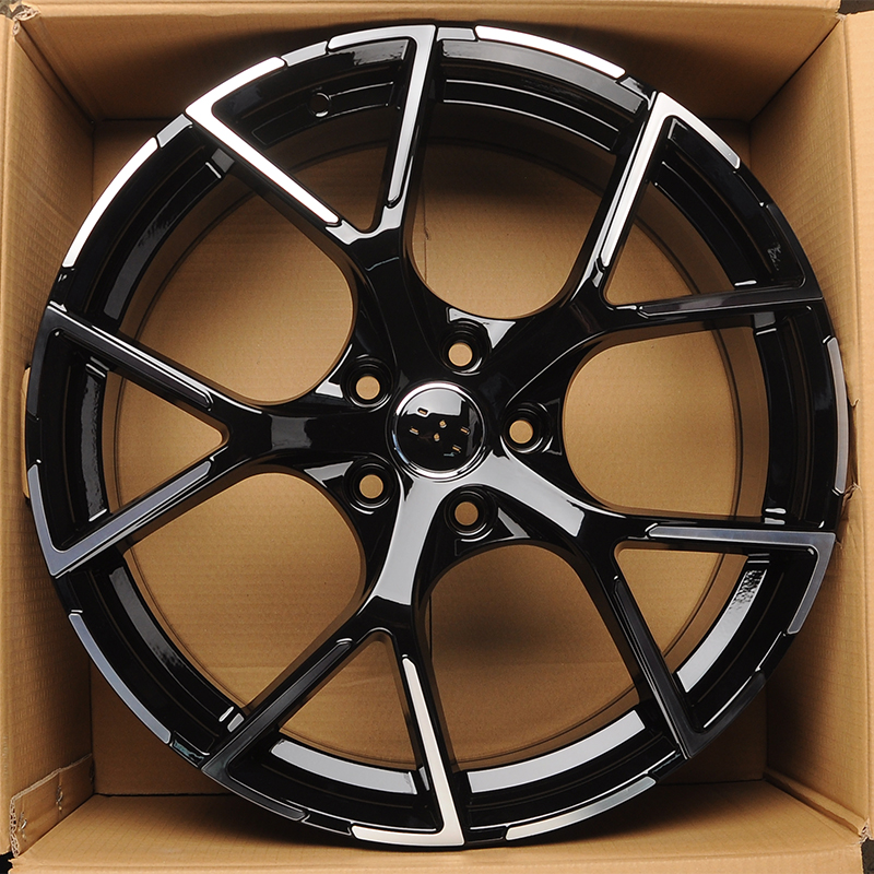 Powcan 3S5997 19x8.0" 5x112мм DIA 66.6мм ET 42мм BKF+Black Clear