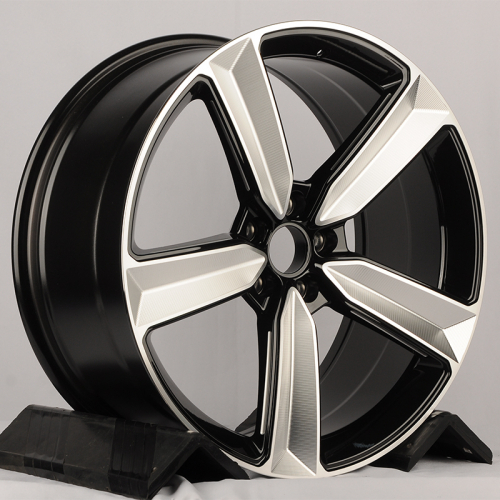 KoKo Kuture SL534 20x9.0" 5x112мм DIA 66.45мм ET 35мм Gloss Black Face+Milling Window от магазина Империя шин