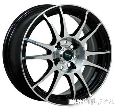 Megami MGM-3 15x6" 5x100мм DIA 60.1мм ET 50мм BKF от магазина Империя шин