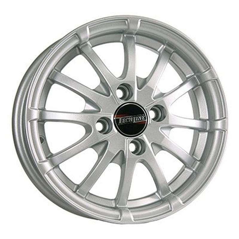 Tech-Line 320 13x5" 4x98мм DIA 58.6мм ET 35мм S / Серебристый от магазина Империя шин