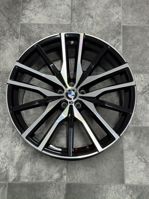 22" 5*112 11,5 ET53 66.6 XN-762(R) BMF Black Varnish от магазина Империя шин