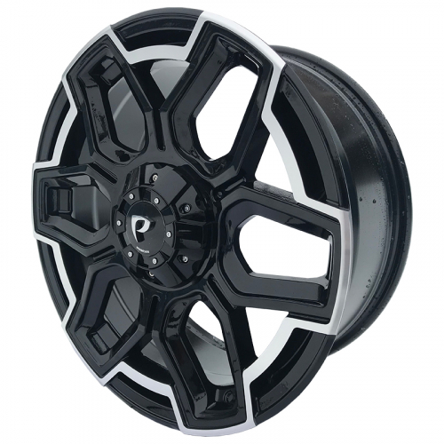 Powcan BK5260 20x8.5" 10x108 114.3 DIA 66.5мм ET 35мм BLK Polish от магазина Империя шин