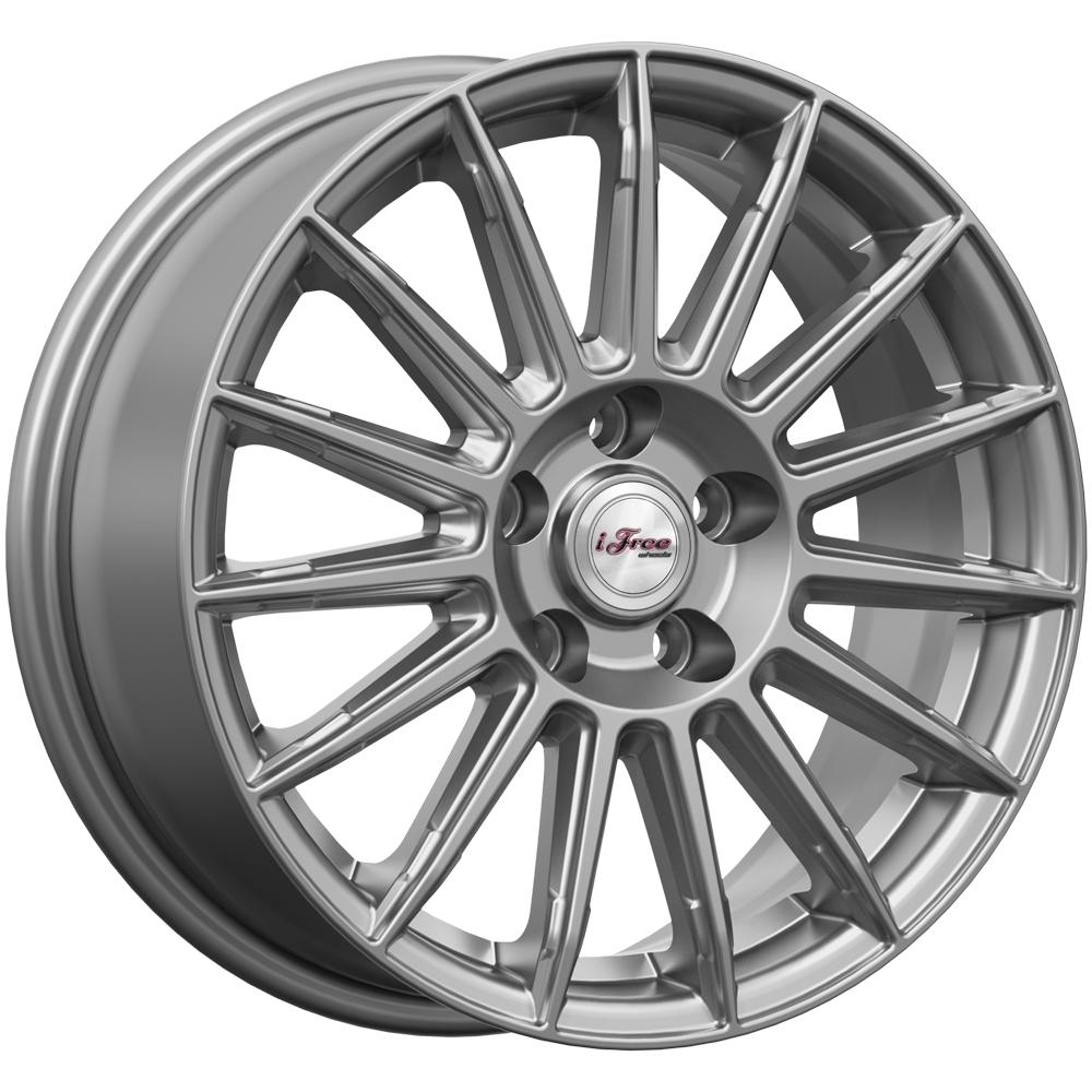 iFree KC1052-hw Азур 16x6.5" 5x114,3мм DIA 67.1мм ET 45мм Хай вэй / Графитовый от магазина Империя шин