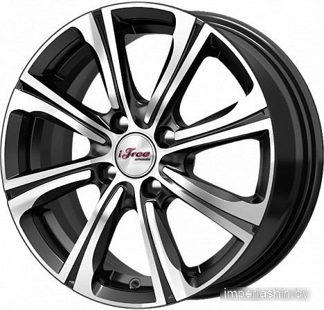 iFree Апероль (КС862) 15x6" 5x100мм DIA 57.1мм ET 38мм Блэк Джек от магазина Империя шин