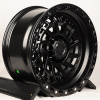 IWheel JT195-7 17x9.0" 6x139.7 DIA 110.1мм ET 0мм MB+Silver Rivets
