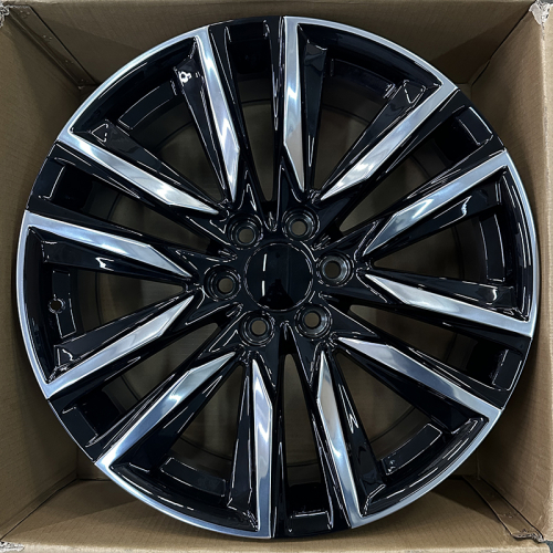 Koko Kuture GXKT7035 22x9.0" 6x139.7 DIA 78.1мм ET 28мм Gloss Black Polished Face от магазина Империя шин
