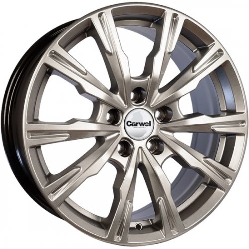 Carwel Лиман 221 17x7.5" 5x112мм DIA 66.6мм ET 27мм SB / Насыщенный серебристый металлик от магазина Империя шин