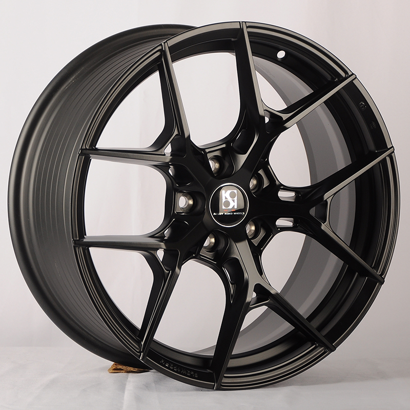 KoKo Kuture FF593 18x8.0" 5x114.3мм DIA 73.1мм ET 38мм Matte Black от магазина Империя шин