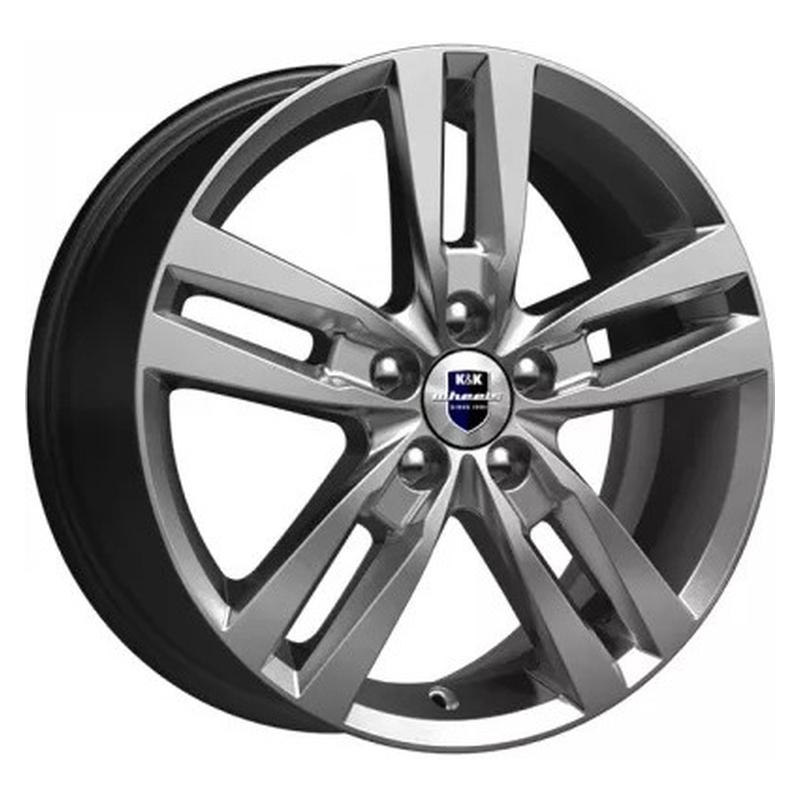 K&K KC868-dpl Rassvet Оригинал 16x6.5" 5x112мм DIA 57.1мм ET 46мм дарк платинум / Тёмно-графитовый от магазина Империя шин