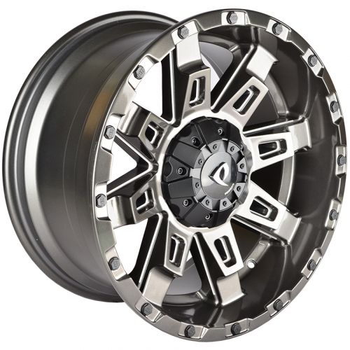 Powcan BK5261 18x9.0" 5x127мм DIA 77.8мм ET 15мм GM MIL от магазина Империя шин