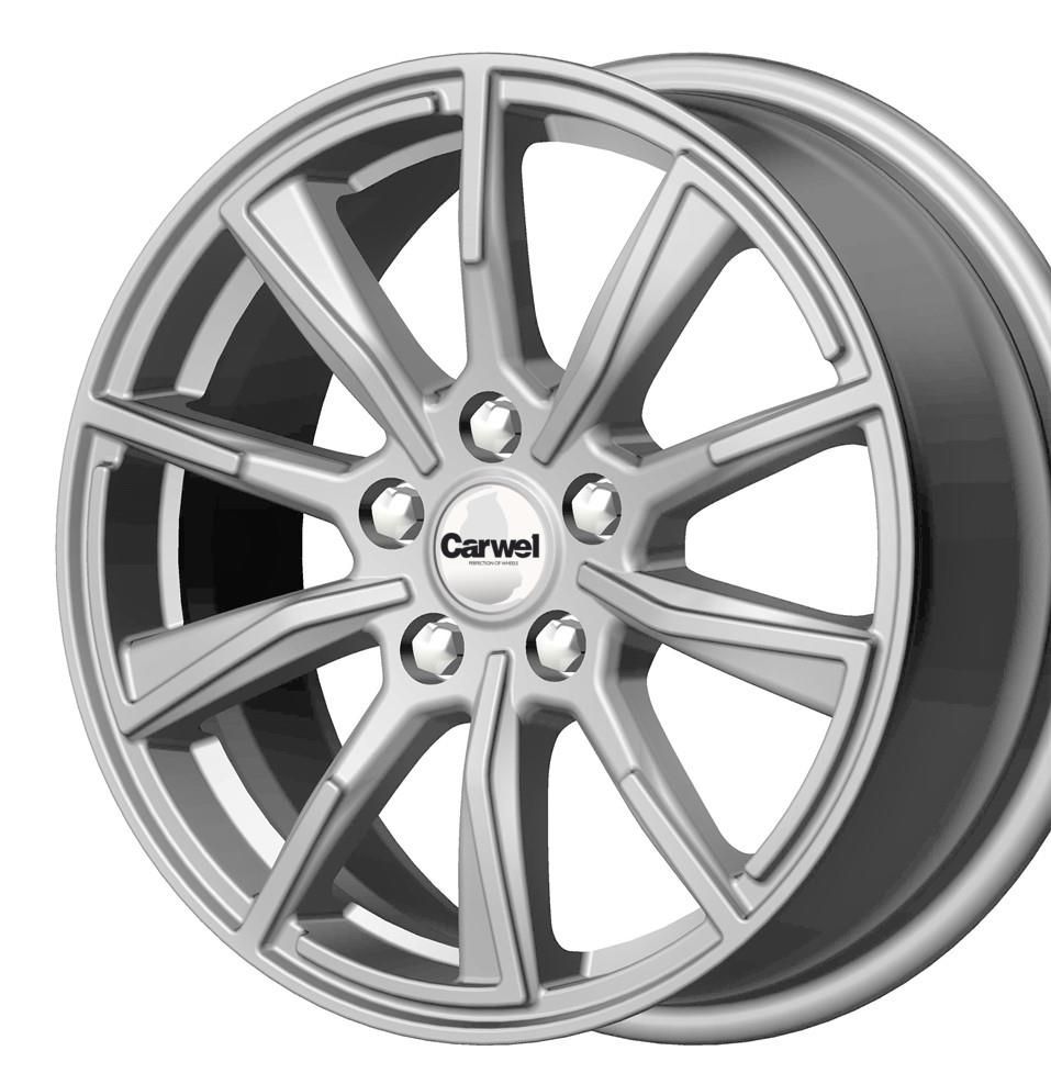 Carwel Лабаз 16x6.5" 5x112мм DIA 57.1мм ET 46мм SL / Серебристый от магазина Империя шин