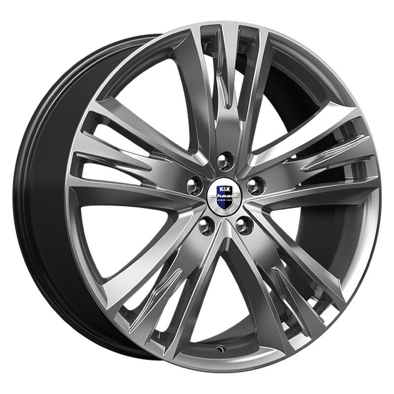 K&K KC661М-dpl Атлас 20x8.5" 5x115мм DIA 70.2мм ET 38мм дарк платинум / Тёмно-графитовый от магазина Империя шин