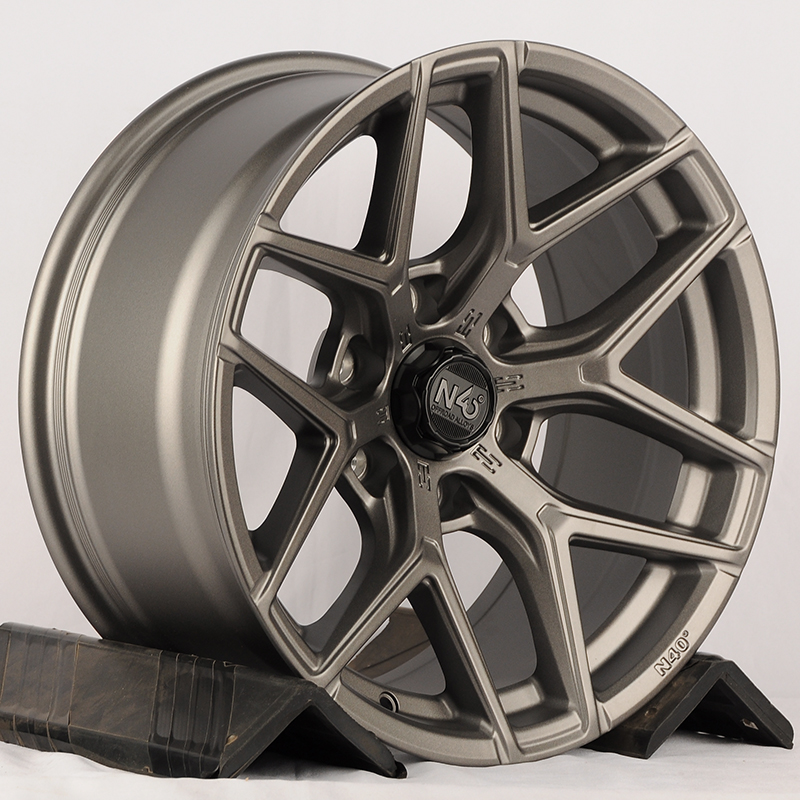 Makstton N40-FF-FK07RK 17x8.0" 6x139.7 D100.1 ET -12мм Matte Gunmetal от магазина Империя шин