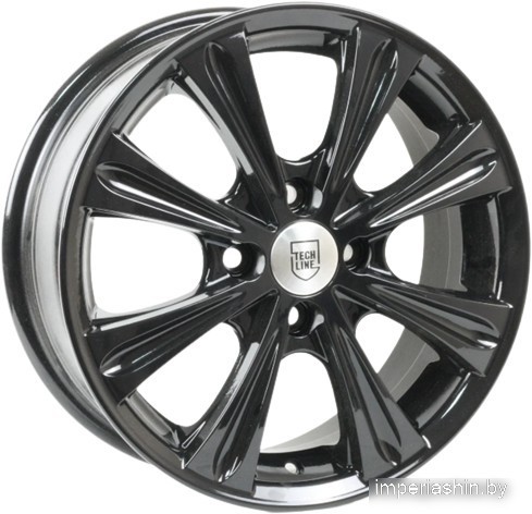 TechLine 523 15x6" 4x100мм DIA 54.1мм ET 45мм BL от магазина Империя шин