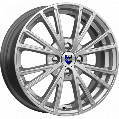 K&K KC879 Меандр Оригинал 16x6" 4x100мм DIA 60.1мм ET 50мм сильвер / Серебристый от магазина Империя шин