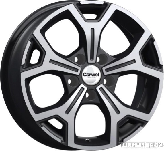Carwel Енисей 249 16x6.5" 5x112мм DIA 57.1мм ET 41мм AB от магазина Империя шин