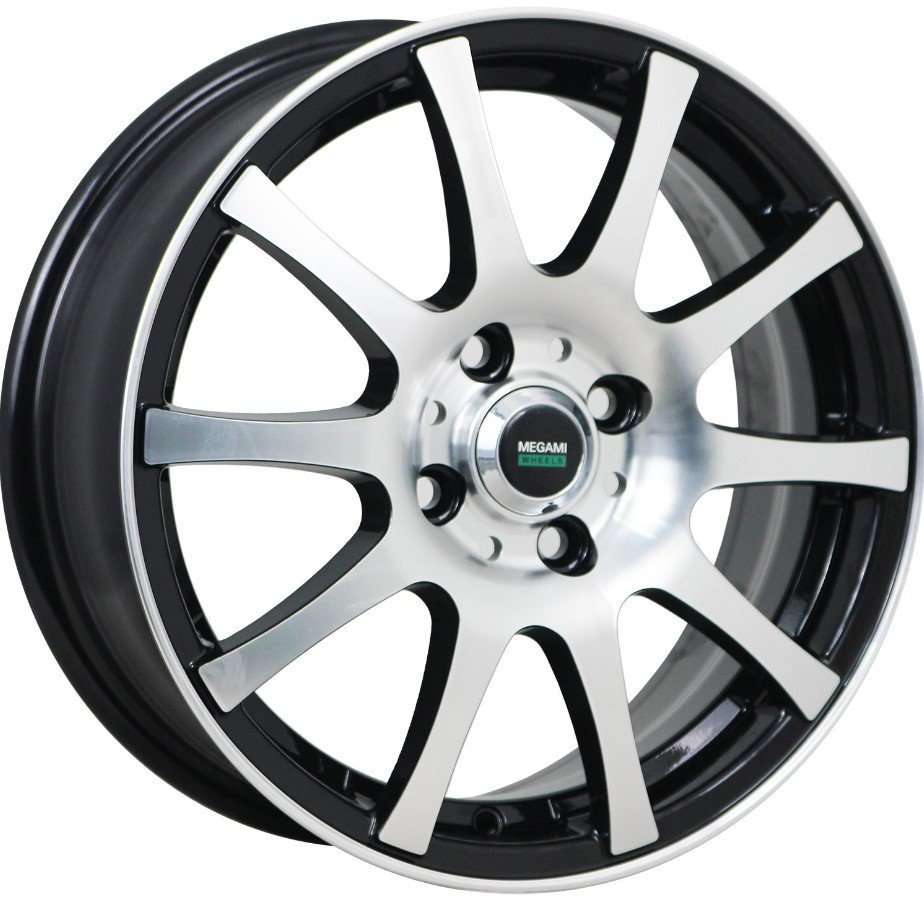 Megami MGM-2 15x6" 4x100мм DIA 60.1мм ET 50мм BKF от магазина Империя шин