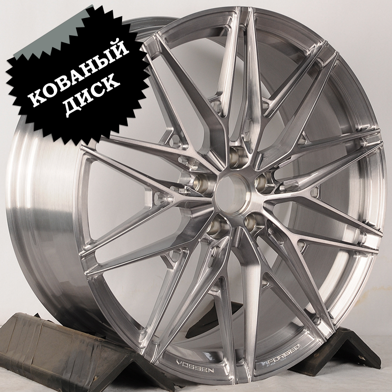 Koko Kuture 128 21x8.5" 5x114.3мм DIA 67.1мм ET 40мм Brusched Grey от магазина Империя шин