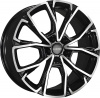 Carwel 1907-blf 19x7.5" 5x120мм DIA 59.5мм ET 41мм BLF / Чёрный с алмазной проточкой
