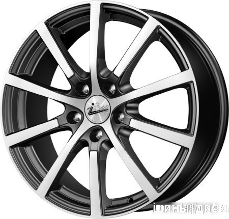iFree Big Byz (КС680) 17x7" 5x114.3мм DIA 66.1мм ET 40мм Блэк Джек от магазина Империя шин