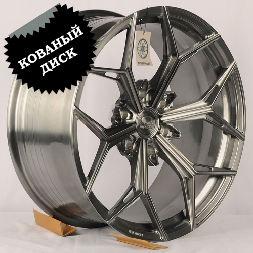 Anzoo VIP-F07 20x9.0" 6x139.7 DIA 106.1мм ET 15мм Brush Black от магазина Империя шин