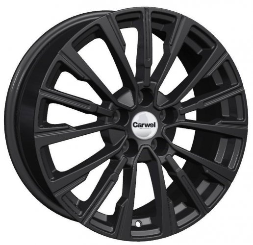 Carwel Базан-bl 1720 (Geely Atlas/Pro) 17x7" 5x114,3мм DIA 60.1мм ET 45мм BL / Чёрный от магазина Империя шин