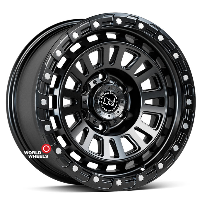 HFT HX 990 R17 17x8" 6x139.7мм DIA 106.1мм ET -12мм Matt Black (MB) от магазина Империя шин