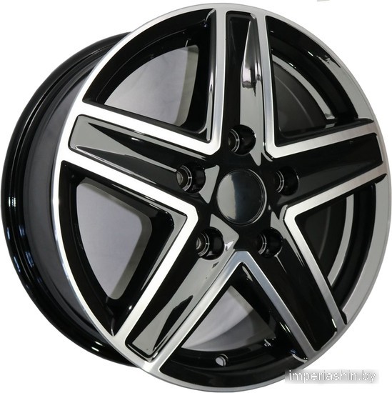 RepliKey B237 16x6.5" 5x120мм DIA 65.1мм ET 50мм BK/FP от магазина Империя шин