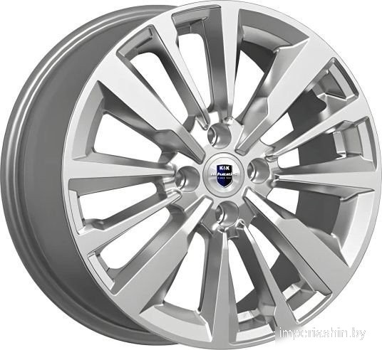 K&K Эрман (KC997) 16x6.5" 4x100мм DIA 67.1мм ET 40мм дарк платинум от магазина Империя шин