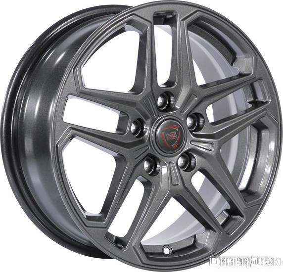 NZ R-04 16x6.5" 5x114.3мм DIA 66.1мм ET 40мм GRAPHITE от магазина Империя шин