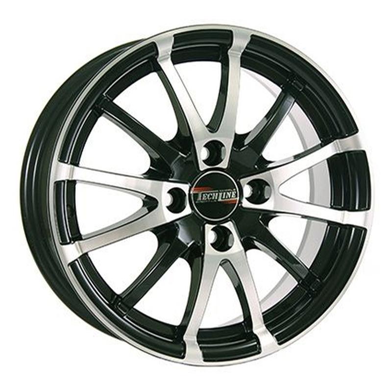 Tech-Line 320-hb 13x5" 4x98мм DIA 58.6мм ET 35мм HB / Графитовый от магазина Империя шин
