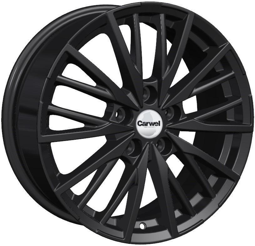Carwel Агма-bl 1719 (Camry) 17x7" 5x114,3мм DIA 60.1мм ET 45мм BL / Чёрный от магазина Империя шин