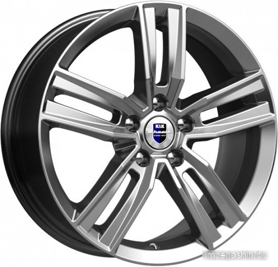 K&K Танаис 18x7" 5x115мм DIA 70.2мм ET 44мм Дарк платинум