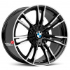 KoKo Kuture 706 OEM R19 19x9.5" 5x120мм DIA 72.6мм ET 40мм Black Machined (BP)