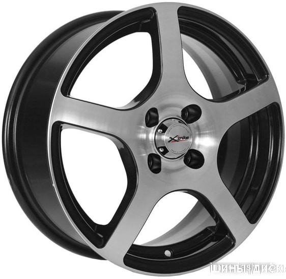 X'trike X-118 15x6" 4x100мм DIA 67.1мм ET 45мм BK/FP от магазина Империя шин