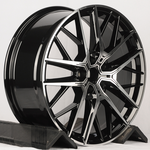 HMD 4155 18x8.0" 5x112мм DIA 66.6мм ET 47мм Black Machine Face от магазина Империя шин