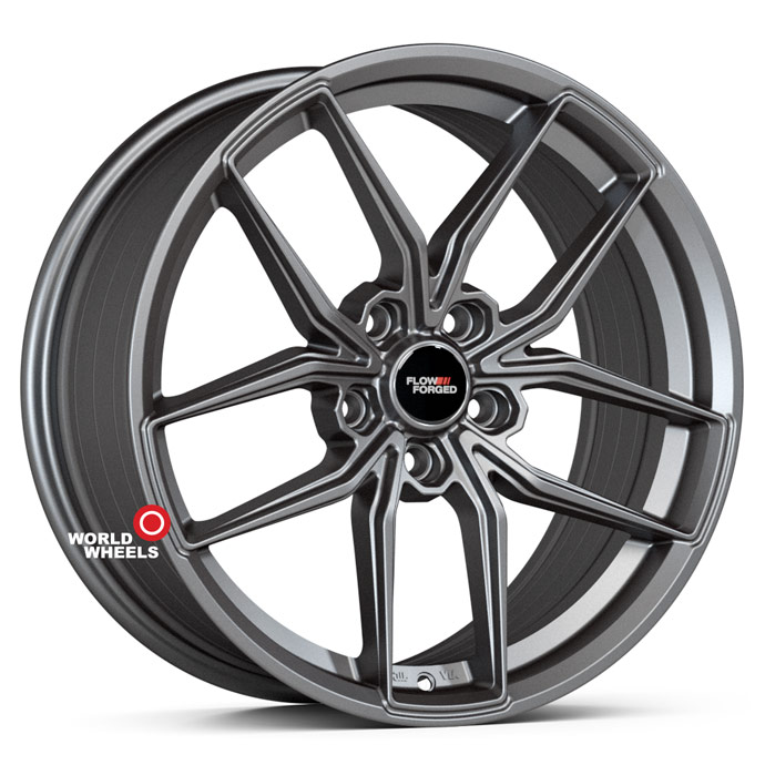 HFT FF 521 R18 18x8" 5x114.3мм DIA 67.1мм ET 40мм Matt Gunmetal (MGM) от магазина Империя шин