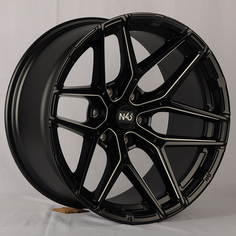 Makstton N40-FF-FK07RK 18x8.5" 6x139.7 D100.1 ET-6 Matte Black от магазина Империя шин