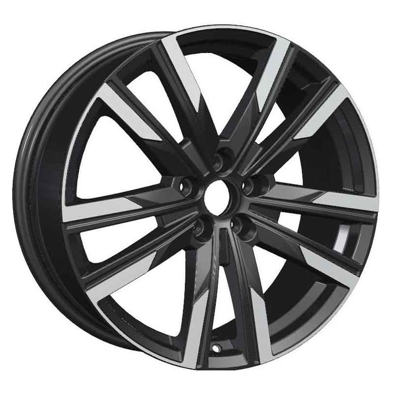 KHOMEN 1905-blf (Haval F7/ F7x) 19x7.5" 5x114,3мм DIA 64.1мм ET 40мм BLF / Чёрный с полировкой от магазина Империя шин