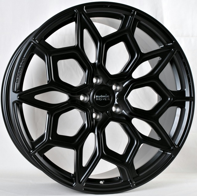ABWheels TS-9060 R22 10J 5x120 ET40 DIA72.5 Matt Black (ковка)