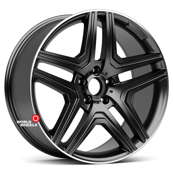 KoKo Kuture 253 OEM R22 22x10" 5x130мм DIA 84.1мм ET 45мм Matt Black Lip (MBL) от магазина Империя шин