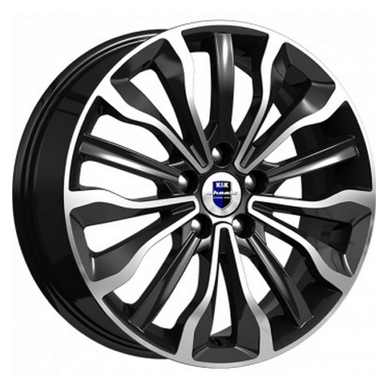 K&K KC756 Атакама 17x6.5" 5x112мм DIA 66.6мм ET 43мм алмаз чёрный / Чёрный с алмазной проточкой от магазина Империя шин