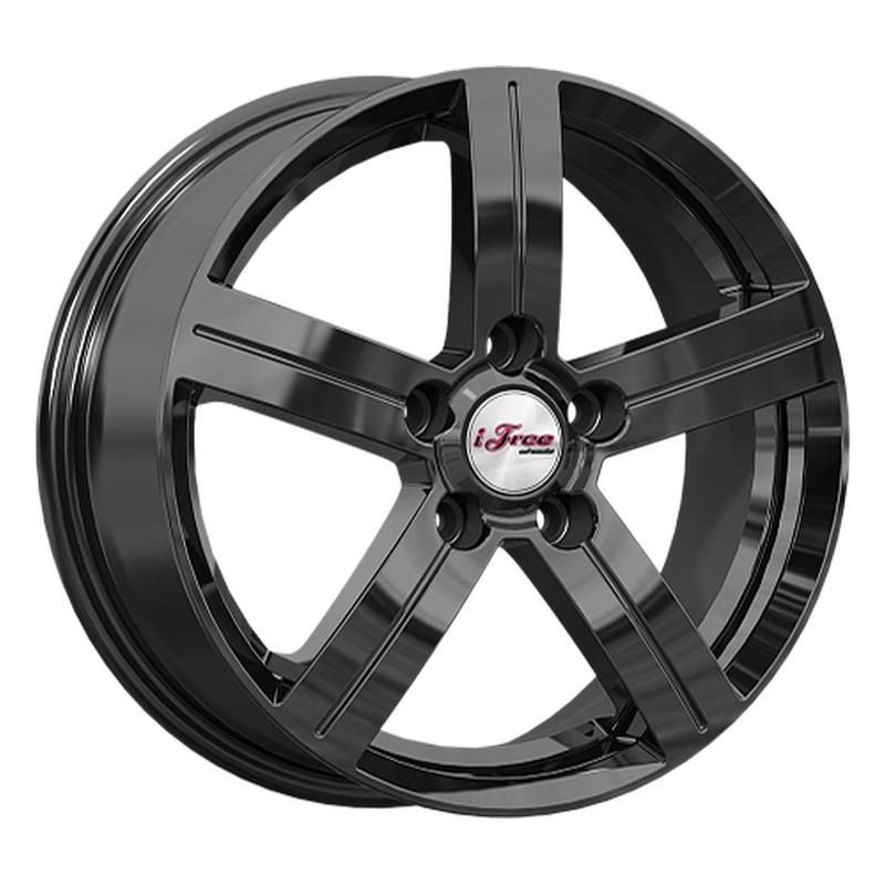 iFree KC911-bk Оруэлл 16x6" 5x112мм DIA 57.1мм ET 46мм BK / Чёрный глянцевый от магазина Империя шин